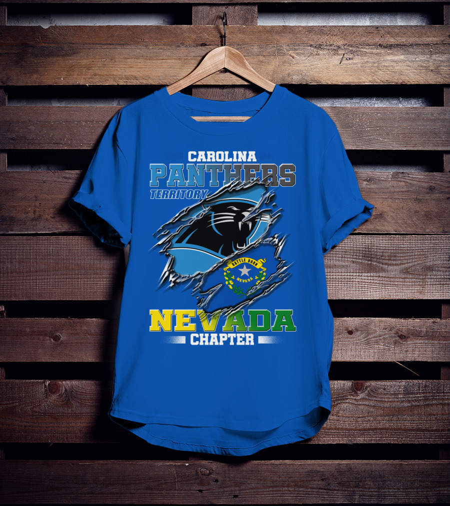 Carolina Panthers Territory Nevada Chapter T-Shirt