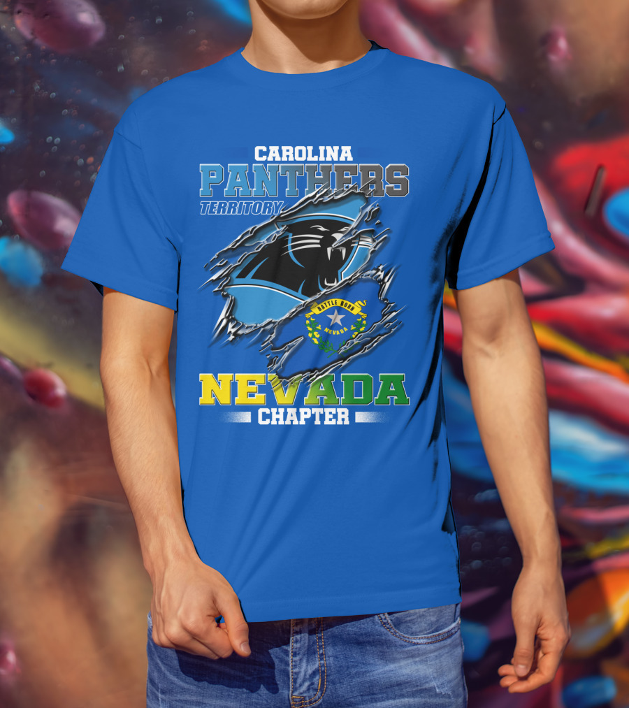 Carolina Panthers Territory Nevada Chapter T-Shirt