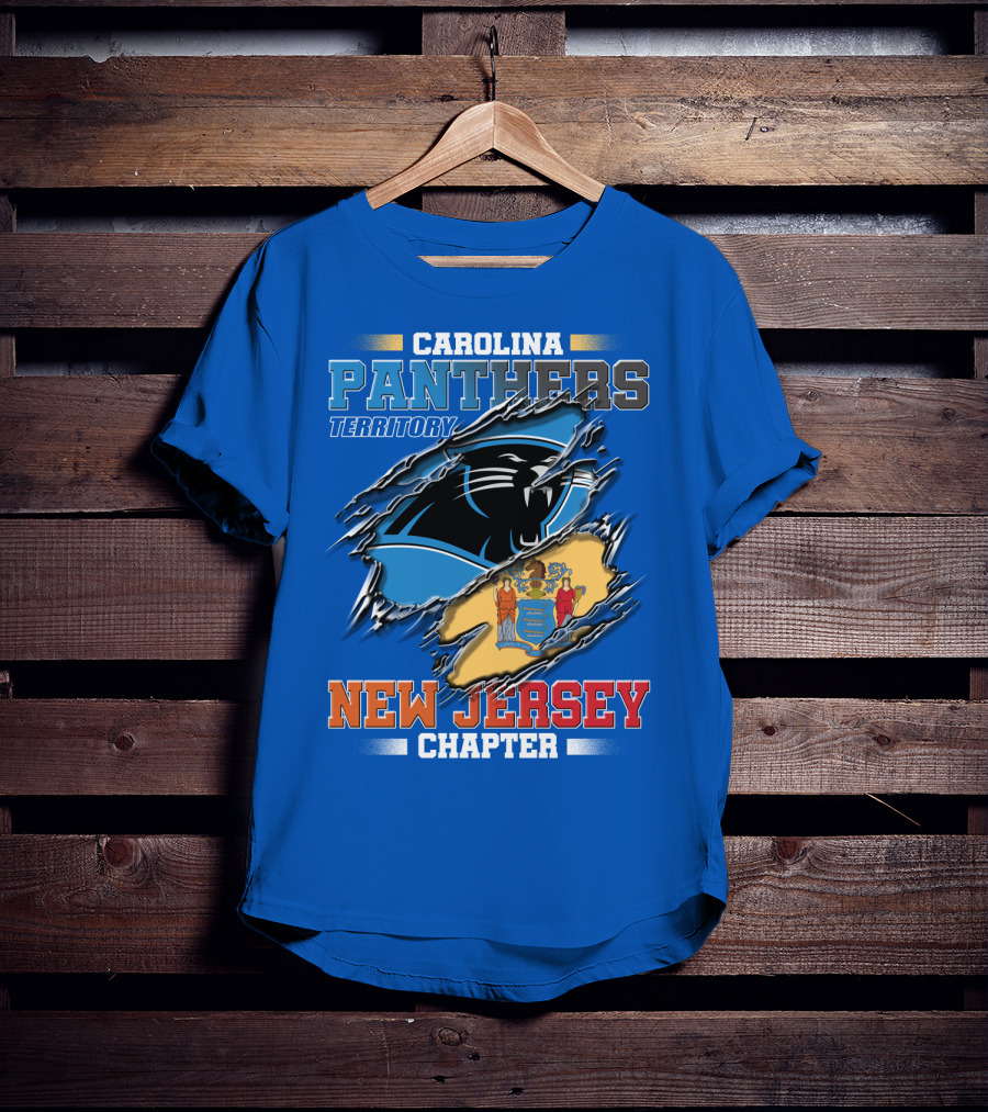 Carolina Panthers Territory New Jersey Chapter T-Shirt