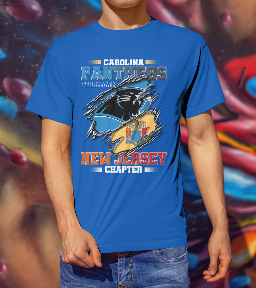 Carolina Panthers Territory New Jersey Chapter T-Shirt