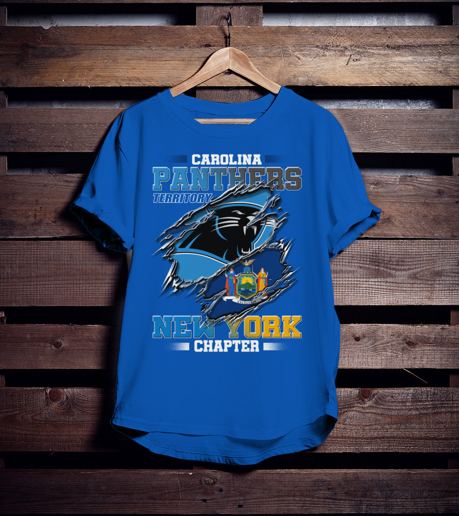 Carolina Panthers Territory New York Chapter T-Shirt