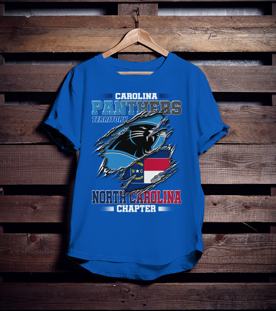 Carolina Panthers Territory North Carolina Chapter T-Shirt