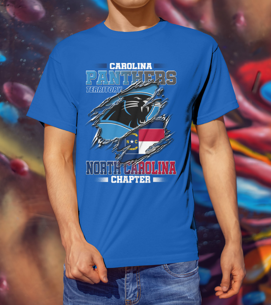 Carolina Panthers Territory North Carolina Chapter T-Shirt