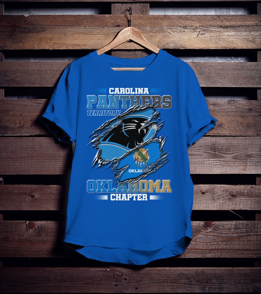 Carolina Panthers Territory Oklahoma Chapter T-Shirt