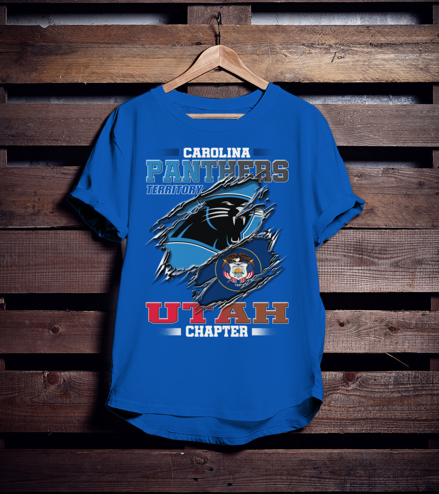 Carolina Panthers Territory Utah Chapter T-Shirt