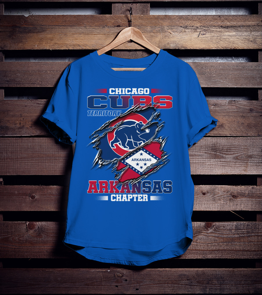 Chicago Cubs Territory Arkansas Chapter T-Shirt