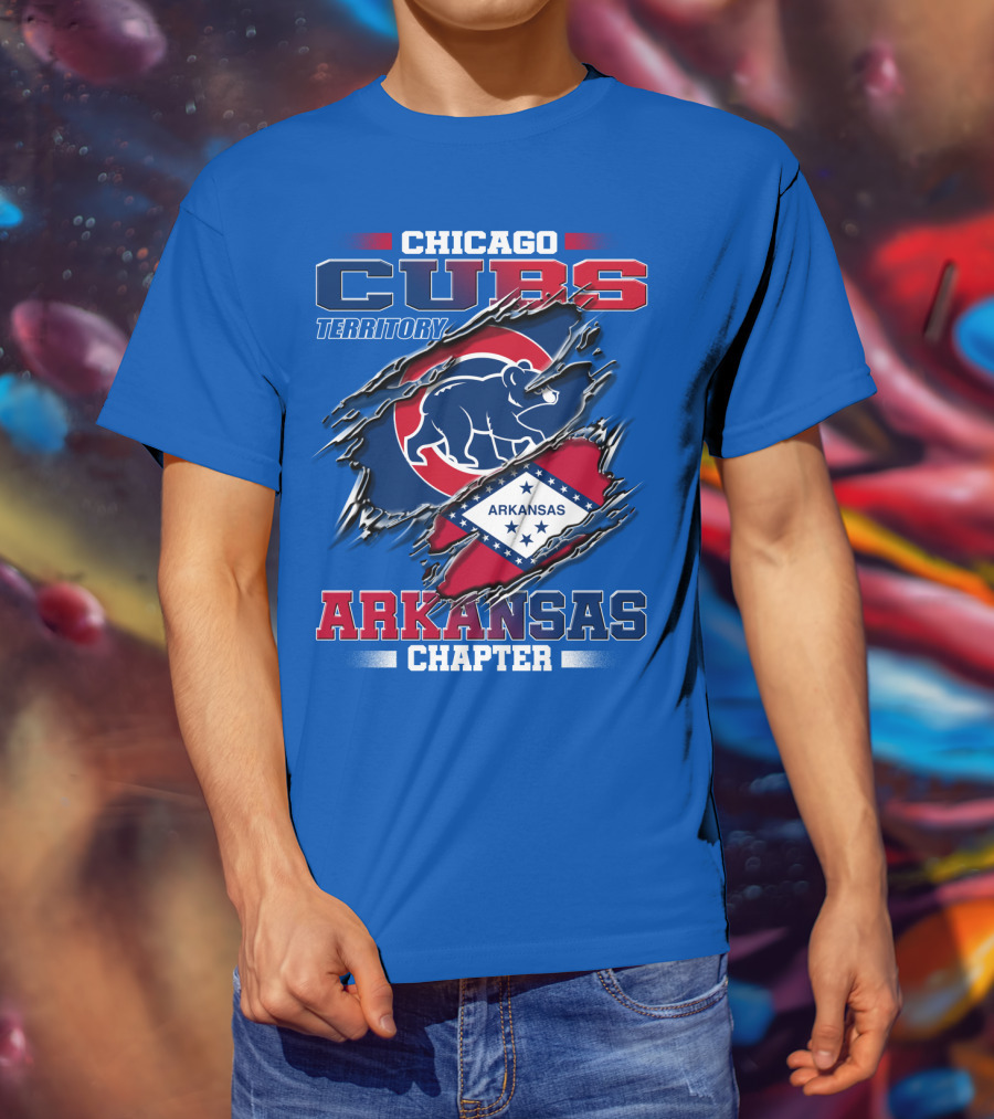 Chicago Cubs Territory Arkansas Chapter T-Shirt