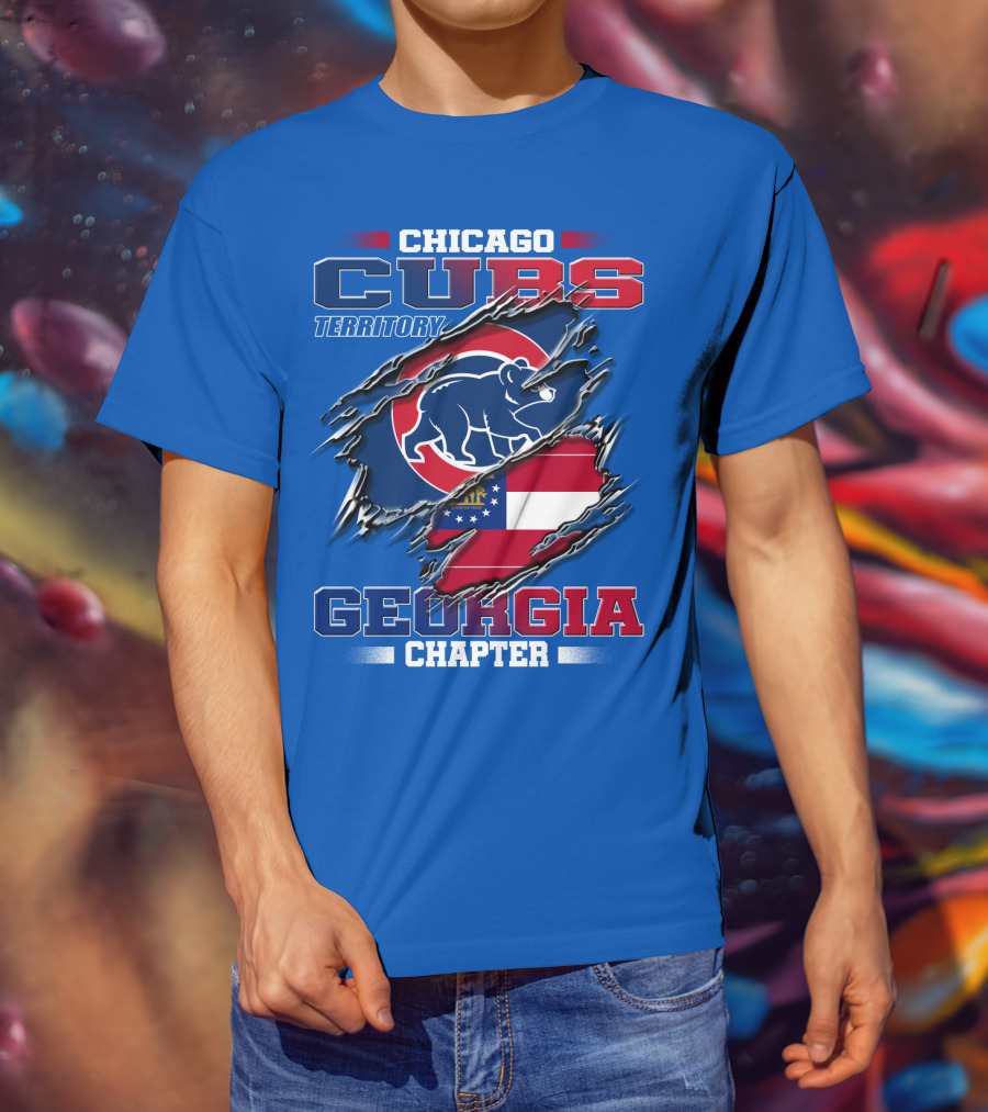 Chicago Cubs Territory Georgia Chapter T-Shirt