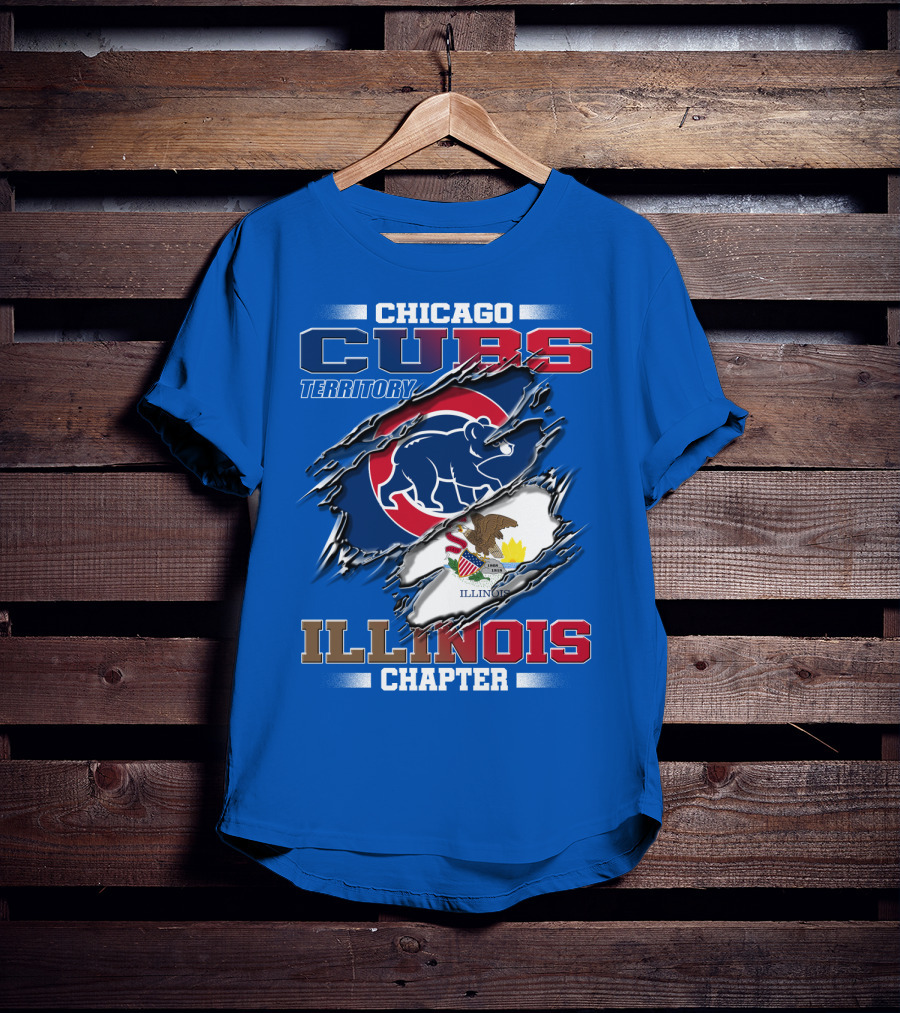 Chicago Cubs Territory Illinois Chapter T-Shirt
