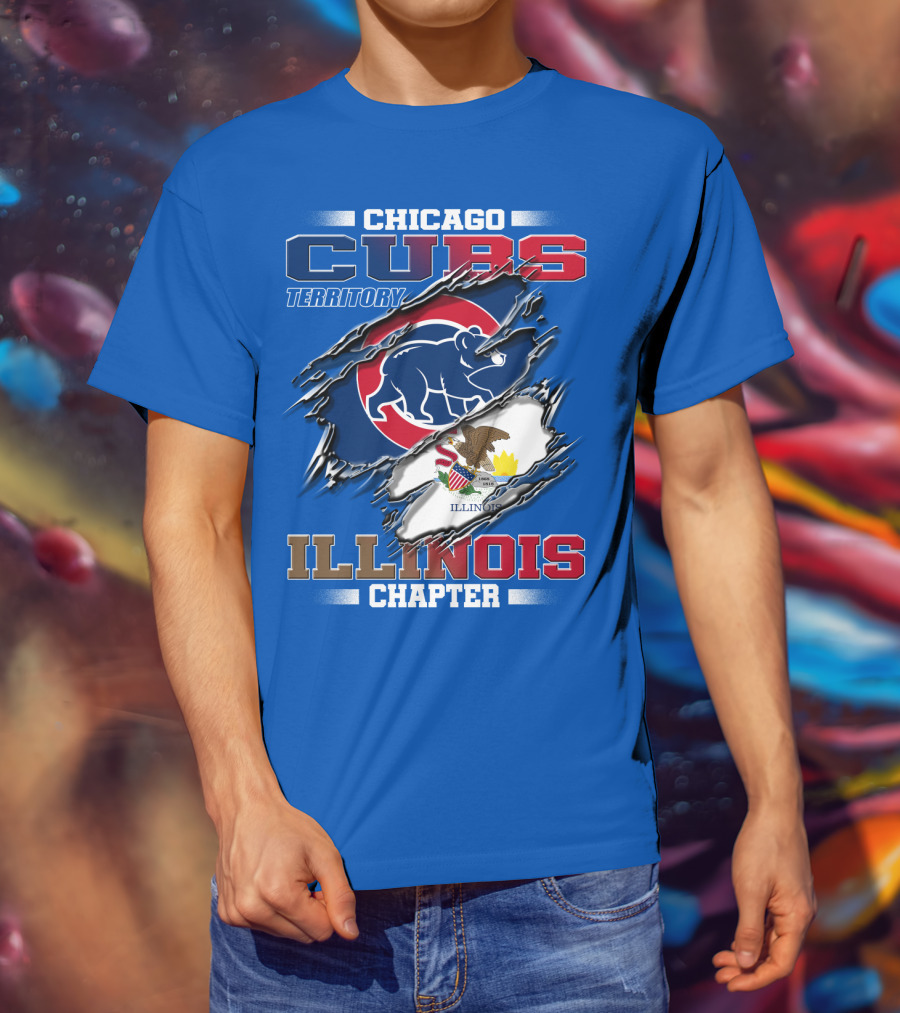 Chicago Cubs Territory Illinois Chapter T-Shirt