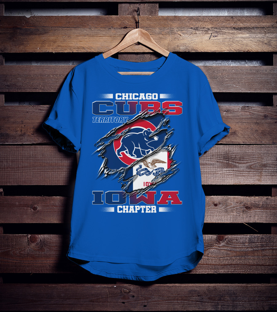 Chicago Cubs Territory Iowa Chapter T-Shirt