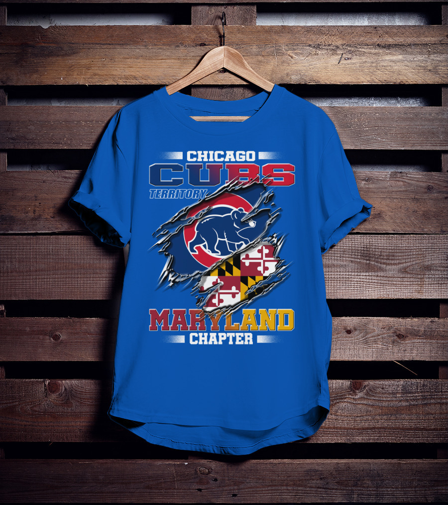 Chicago Cubs Territory Maryland Chapter T-Shirt