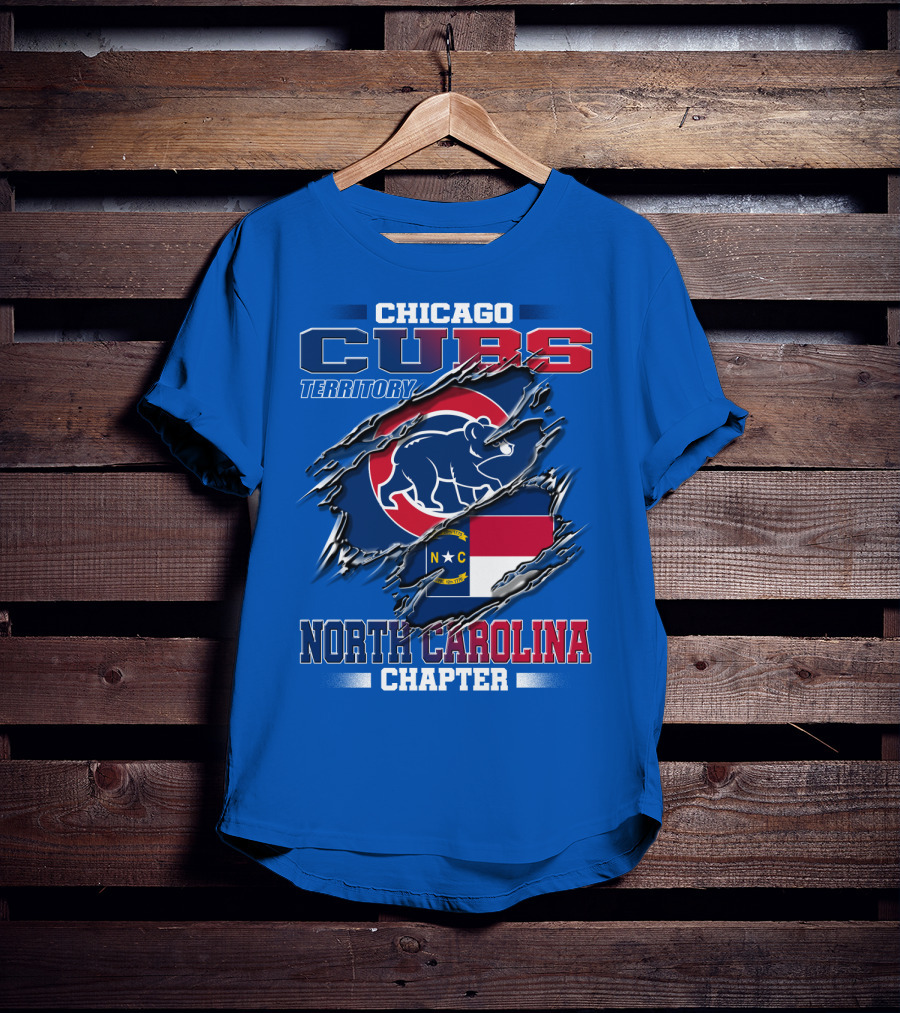 Chicago Cubs Territory North Carolina Chapter T-Shirt