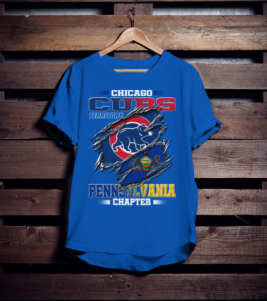 Chicago Cubs Territory Pennsylvania Chapter T-Shirt