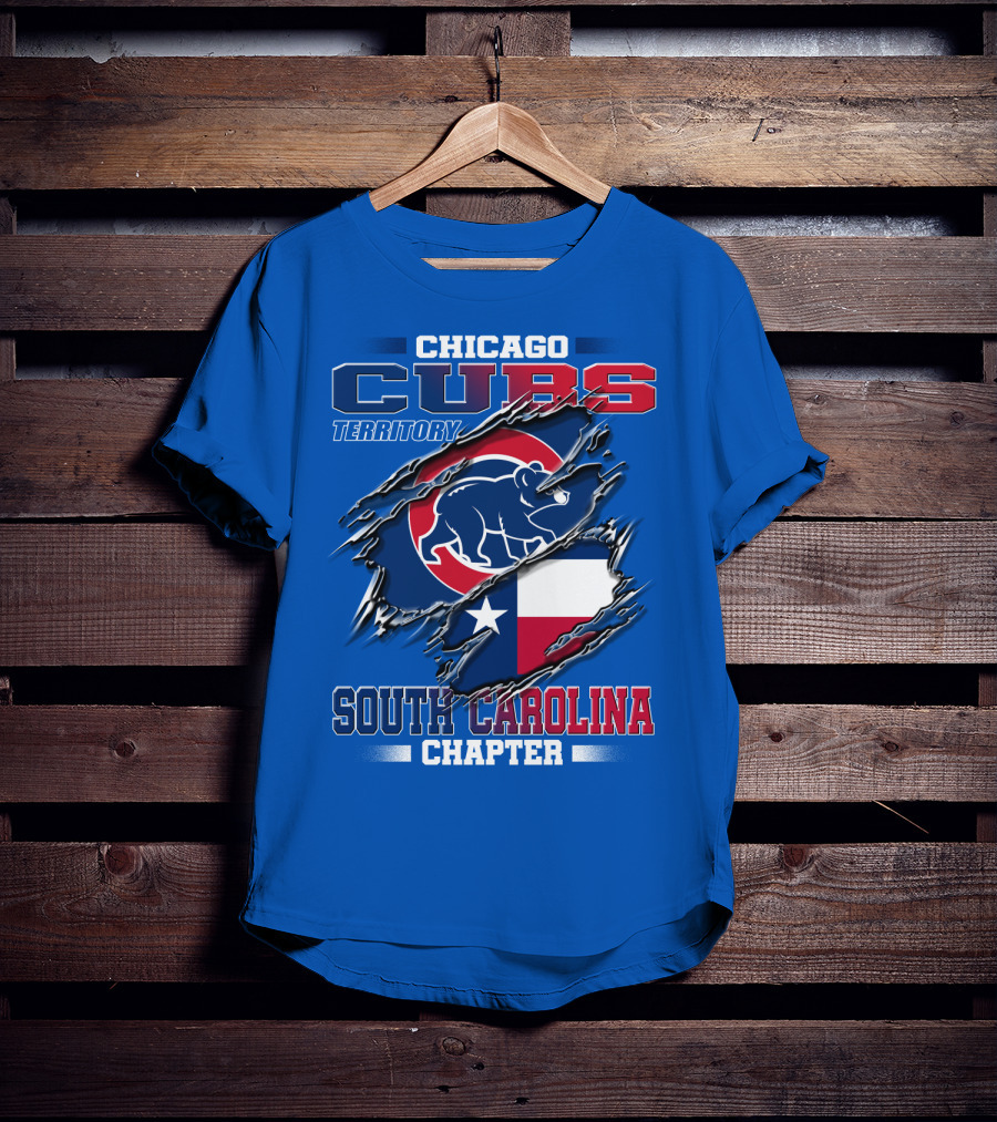 Chicago Cubs Territory South Carolina Chapter T-Shirt