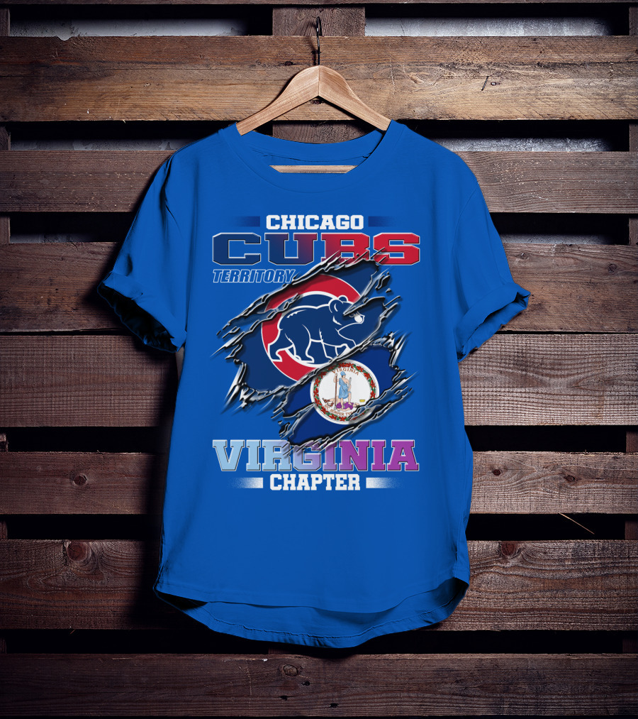 Chicago Cubs Territory Virginia Chapter T-Shirt