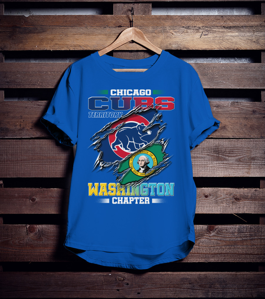 Chicago Cubs Territory Washington Chapter T-Shirt