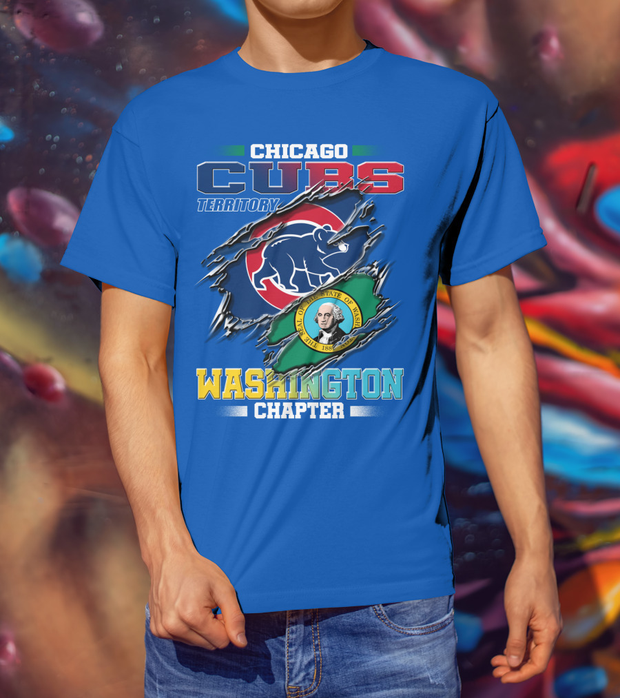 Chicago Cubs Territory Washington Chapter T-Shirt