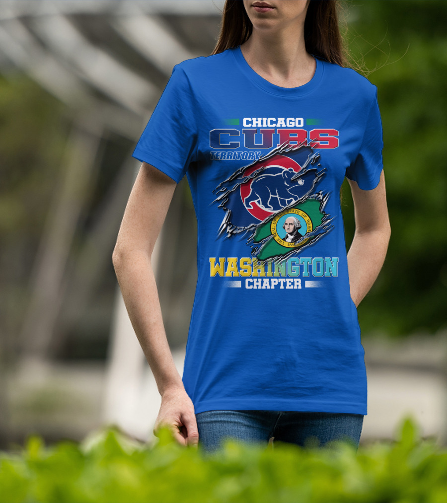 Chicago Cubs Territory Washington Chapter T-Shirt