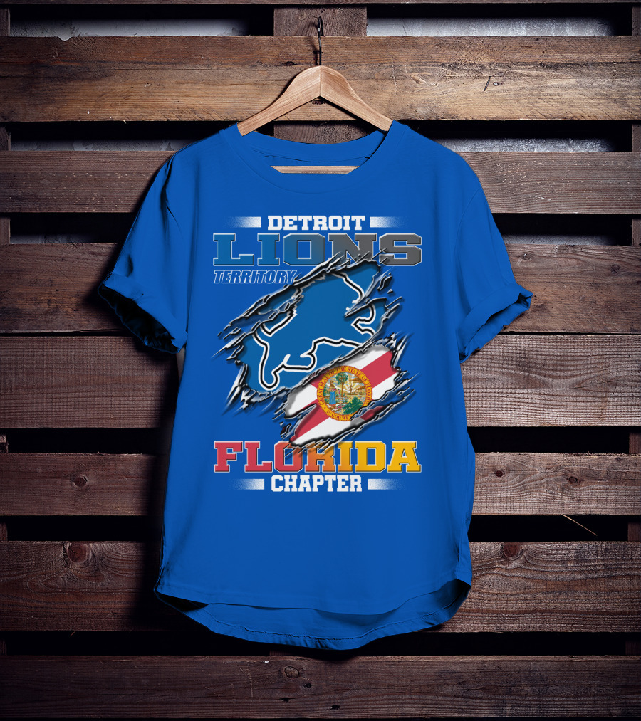 Detroit Lions Territory Florida Chapter T-Shirt