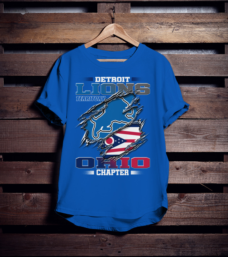 Detroit Lions Territory Ohio Chapter T-Shirt