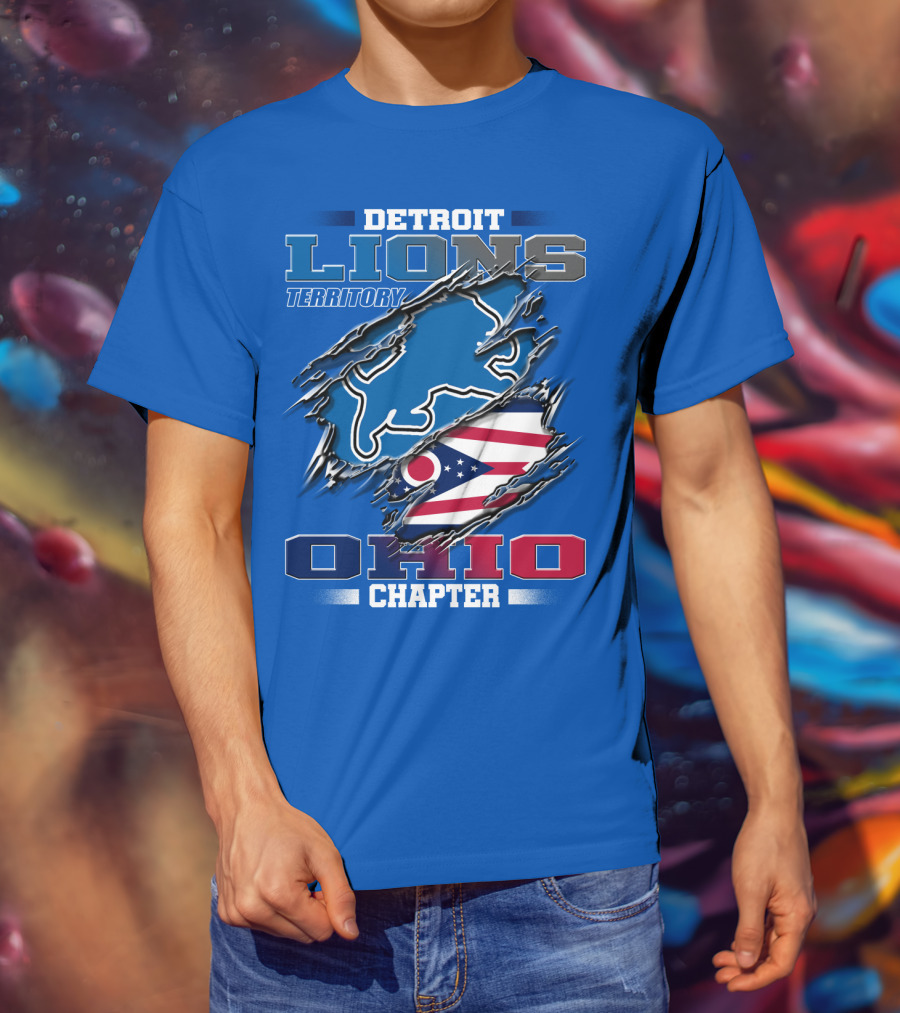 Detroit Lions Territory Ohio Chapter T-Shirt