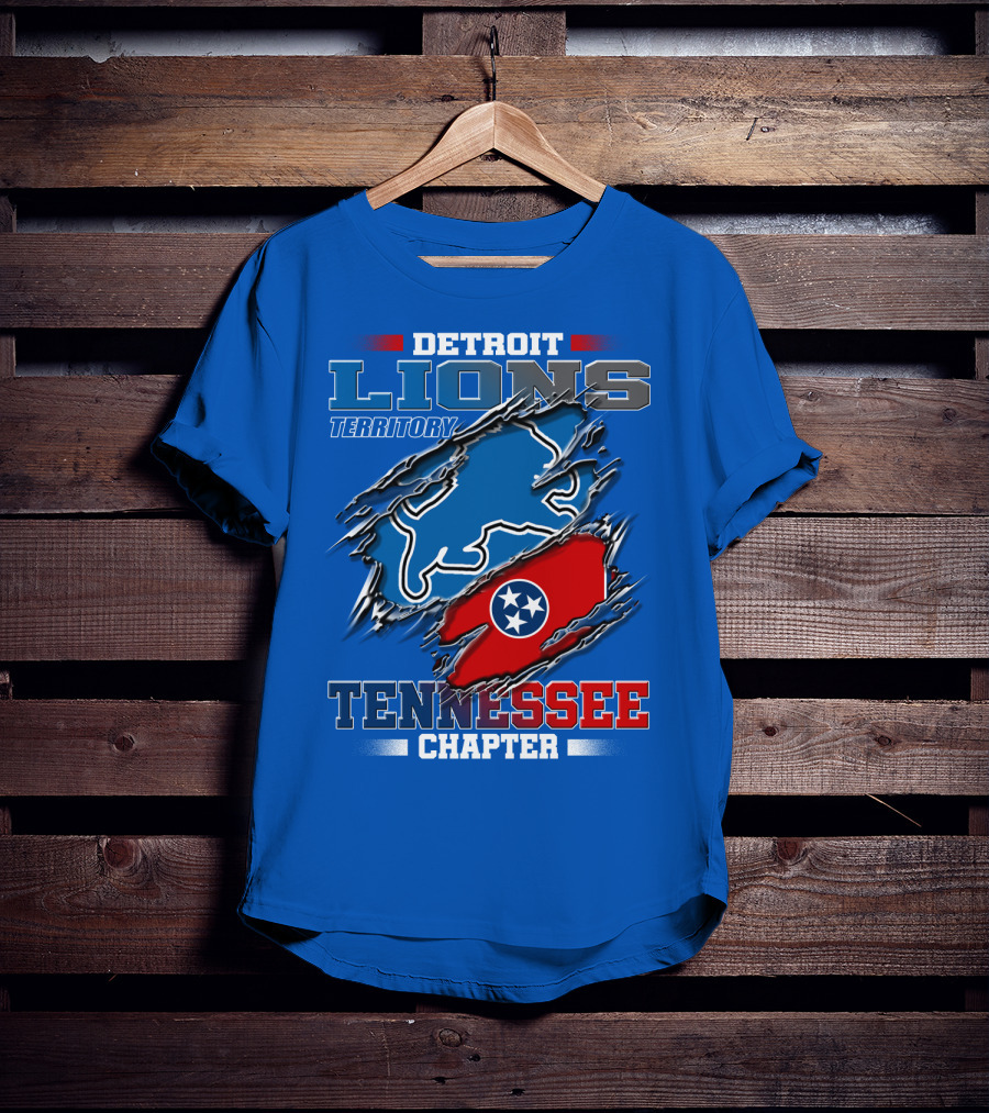 Detroit Lions Territory Tennessee Chapter T-Shirt