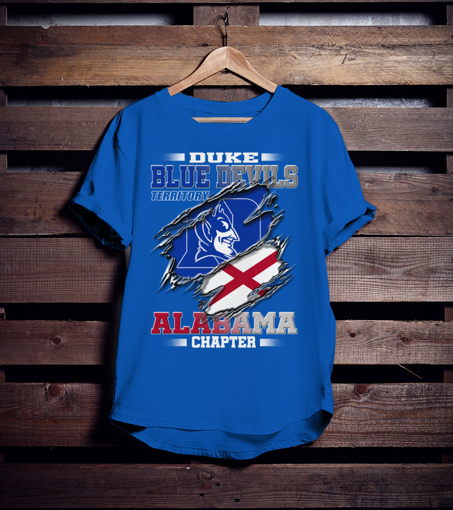 Duke Blue Devils Territory Alabama Chapter T-Shirt