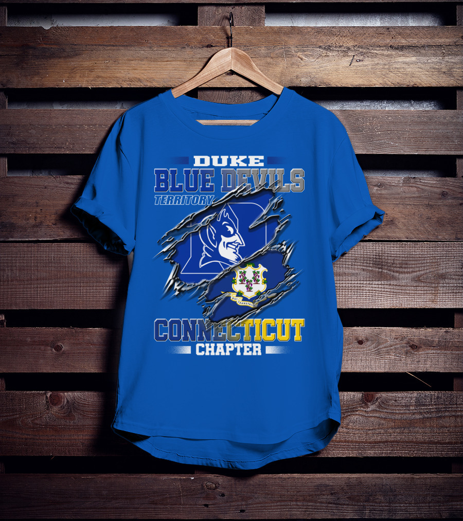 Duke Blue Devils Territory Connecticut Chapter T-Shirt