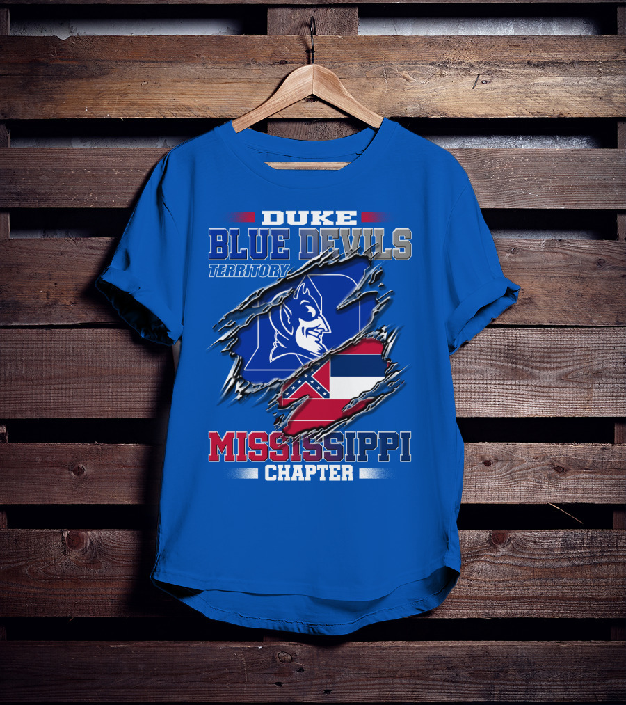 Duke Blue Devils Territory Mississippi Chapter T-Shirt