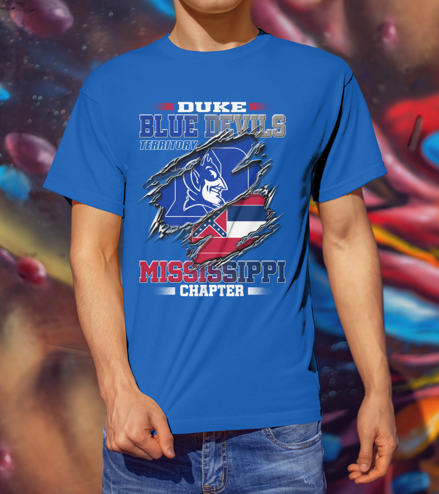 Duke Blue Devils Territory Mississippi Chapter T-Shirt