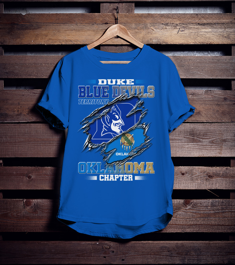 Duke Blue Devils Territory Oklahoma Chapter T-Shirt