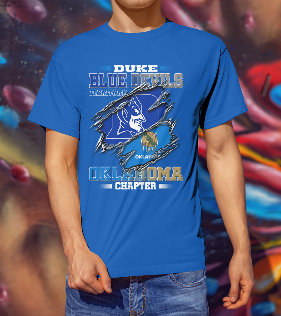 Duke Blue Devils Territory Oklahoma Chapter T-Shirt