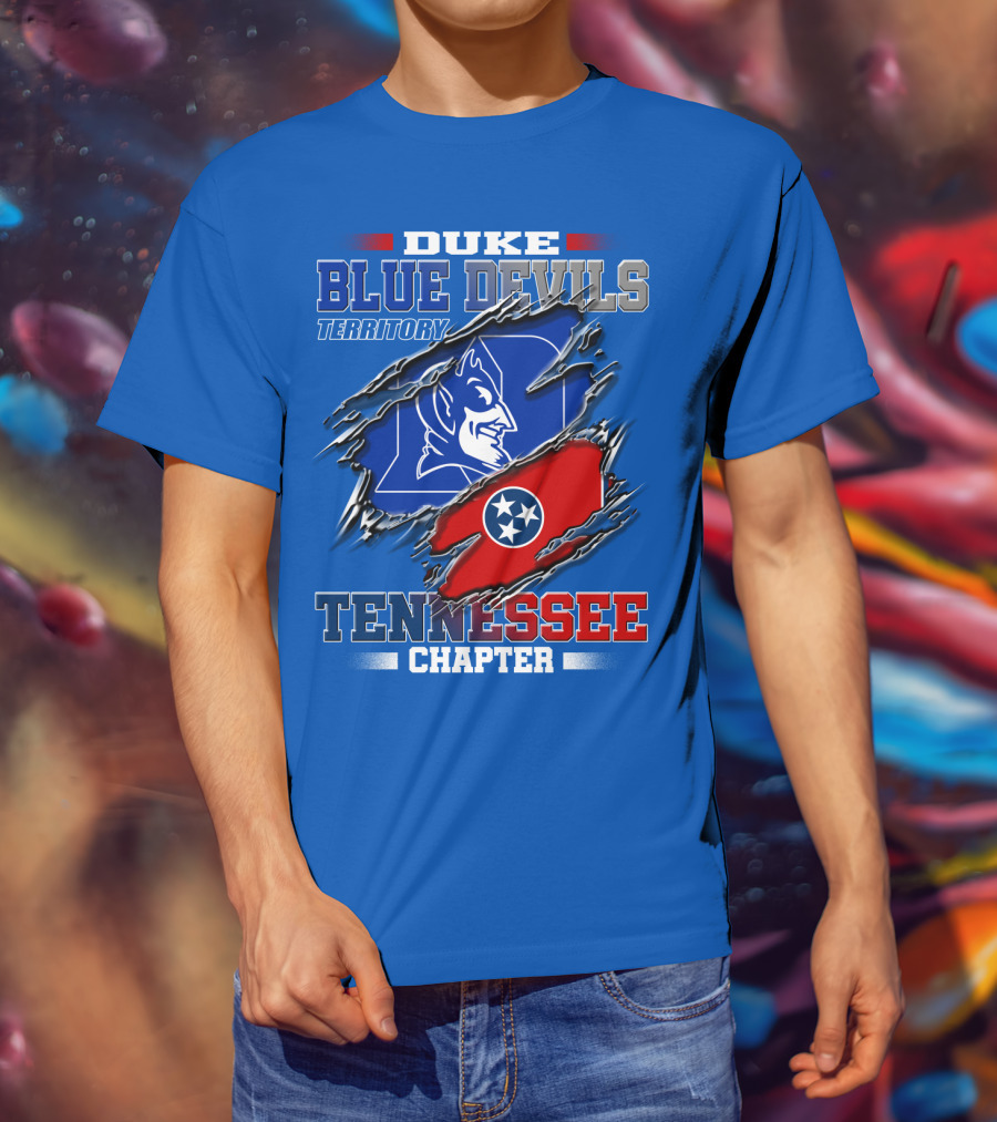 Duke Blue Devils Territory Tennessee Chapter T-Shirt