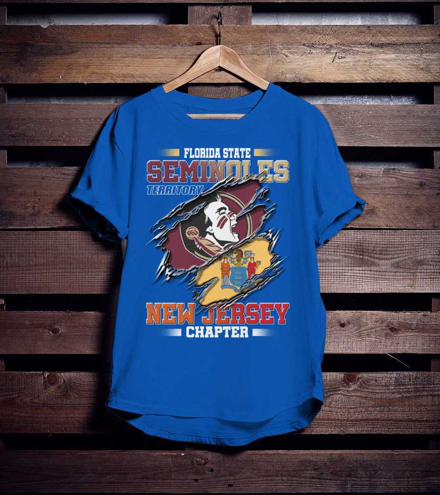 Florida State Seminoles Territory New Jersey Chapter T-Shirt