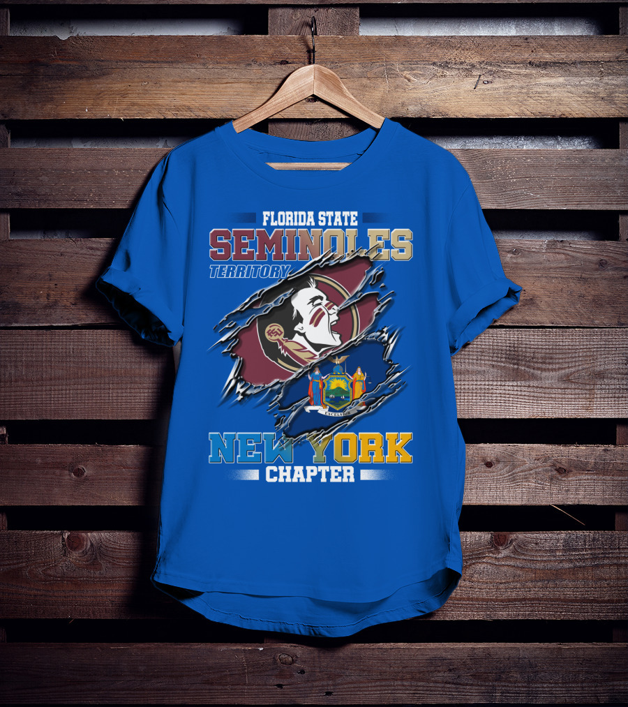 Florida State Seminoles Territory New York Chapter T-Shirt