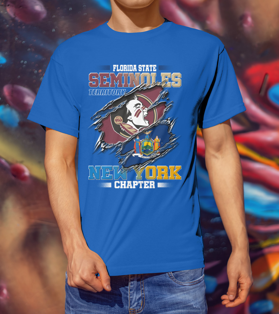 Florida State Seminoles Territory New York Chapter T-Shirt