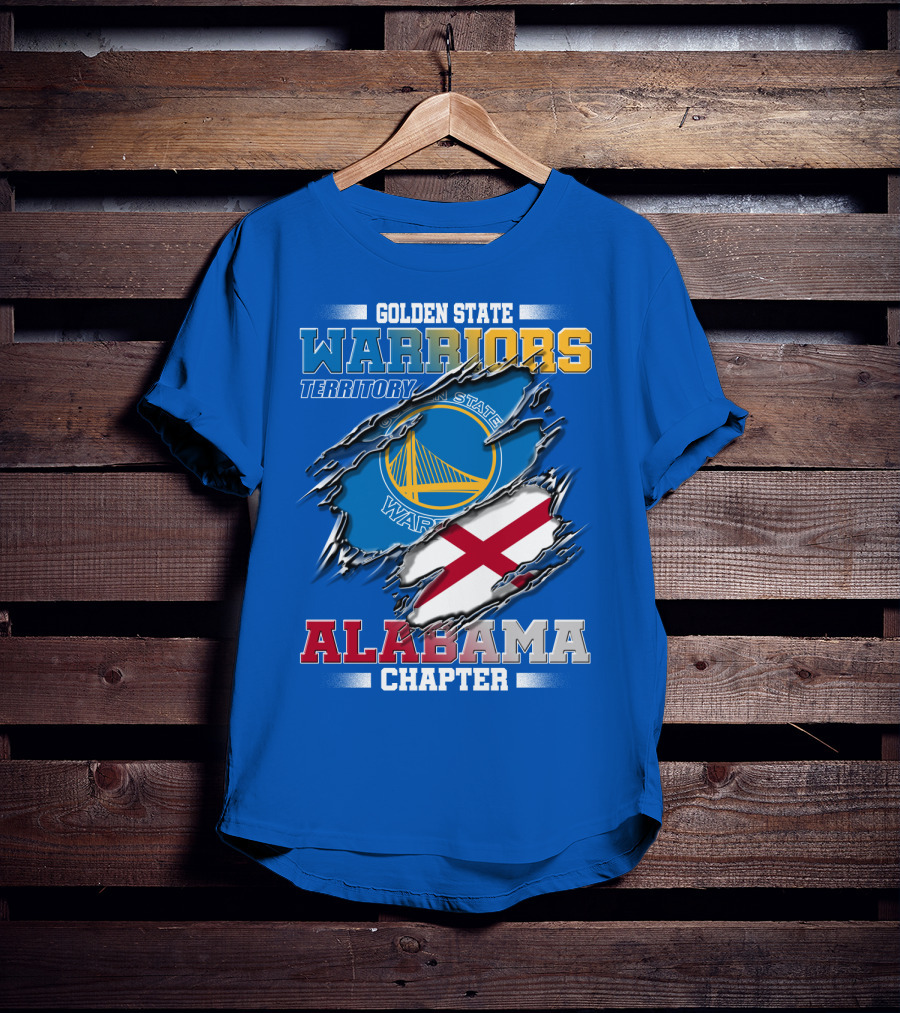 Golden State Warriors Territory Alabama Chapter T-Shirt