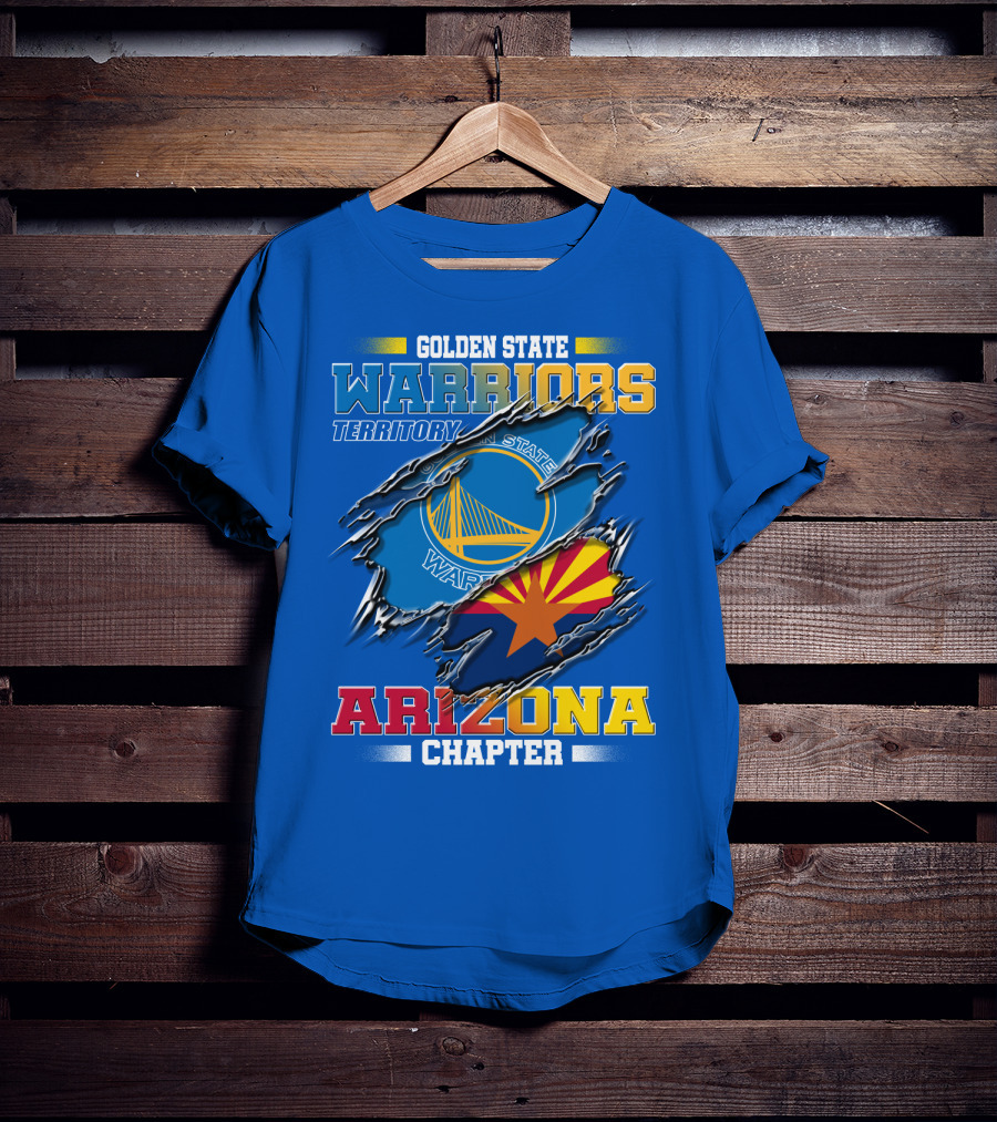 Golden State Warriors Territory Arizona Chapter T-Shirt