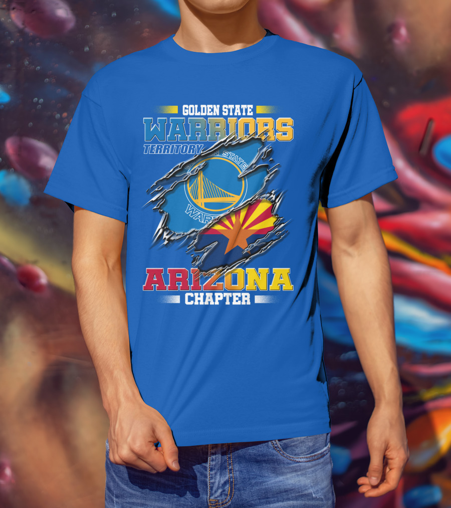 Golden State Warriors Territory Arizona Chapter T-Shirt