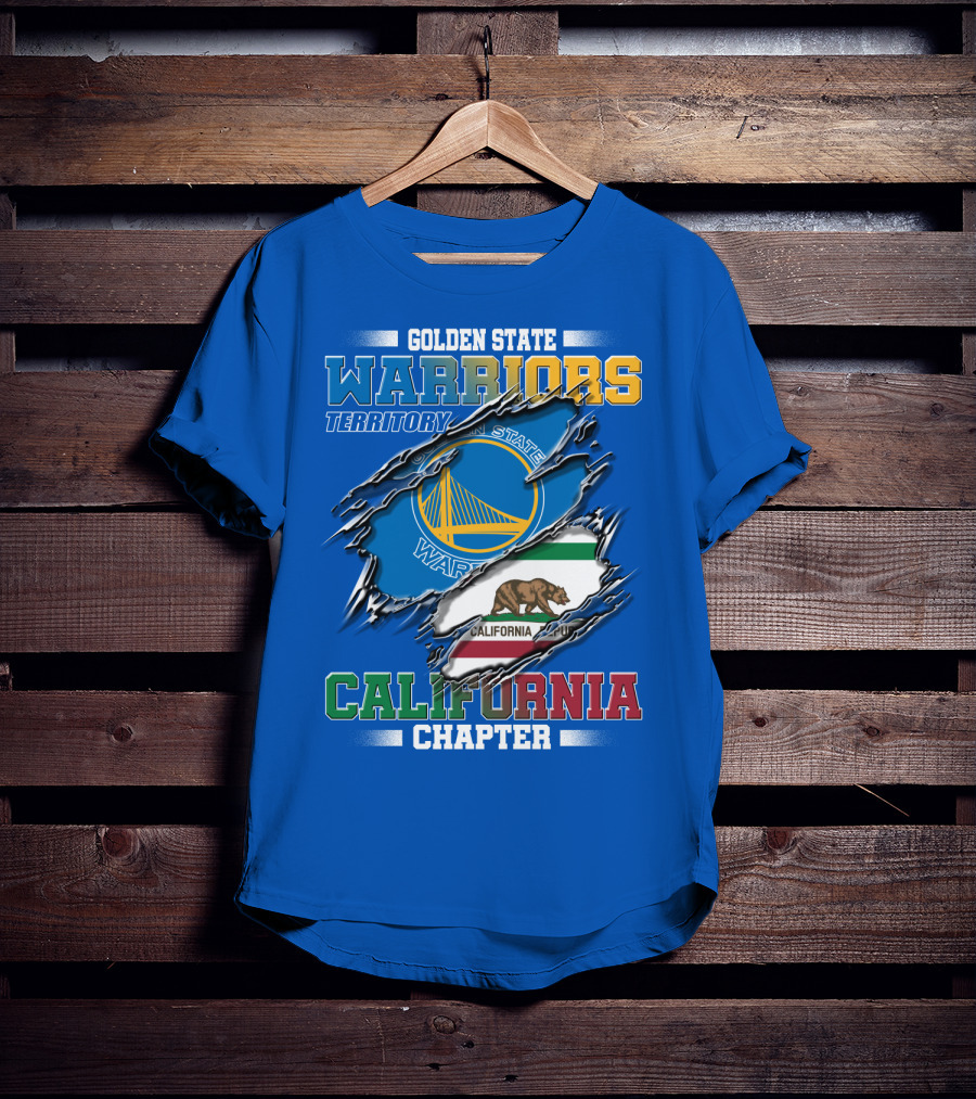 Golden State Warriors Territory California Chapter T-Shirt