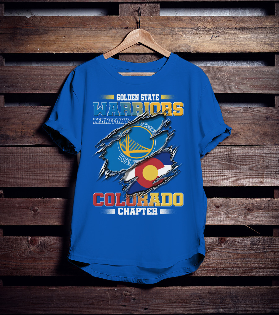 Golden State Warriors Territory Colorado Chapter T-Shirt