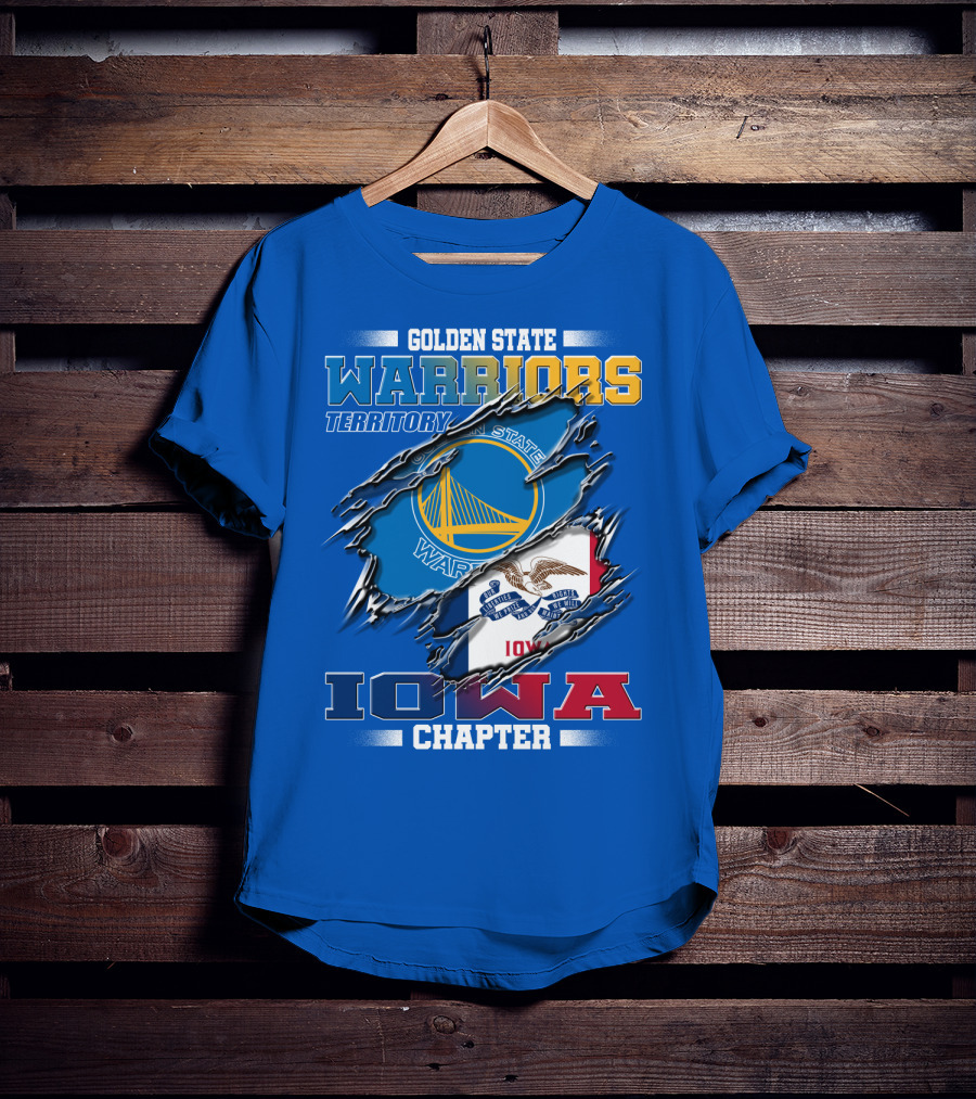 Golden State Warriors Territory Iowa Chapter T-Shirt