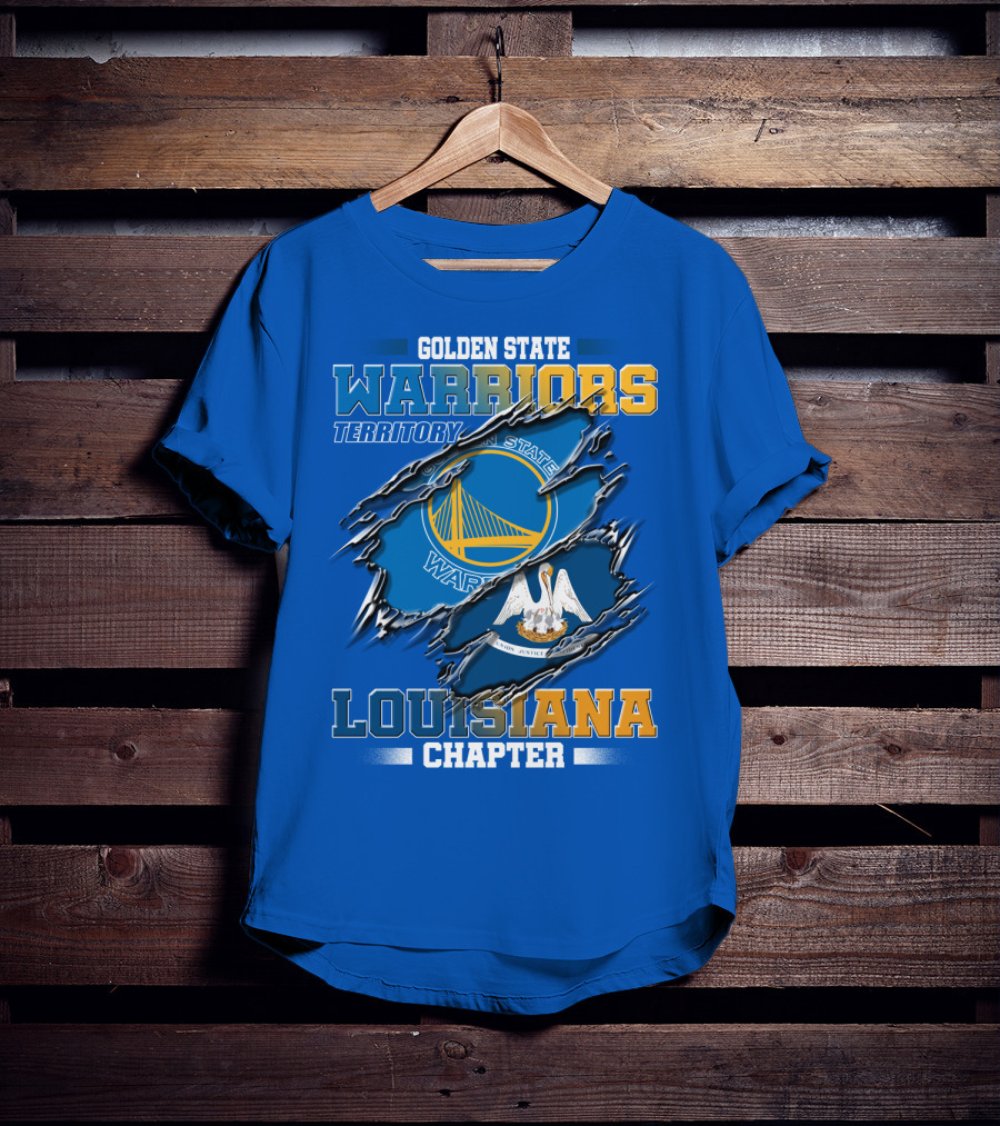 Golden State Warriors Territory Louisiana Chapter T-Shirt