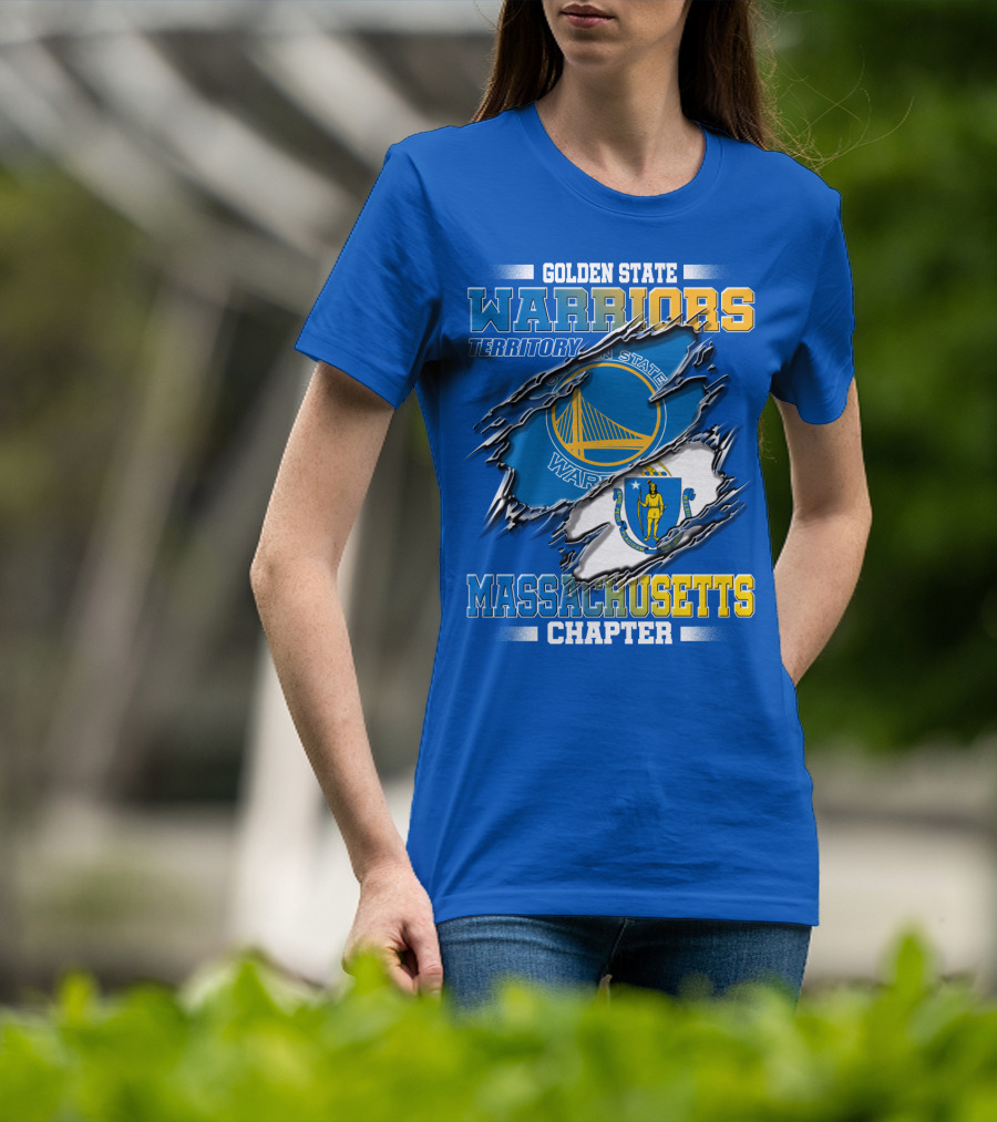 Golden State Warriors Territory Massachusetts Chapter T-Shirt