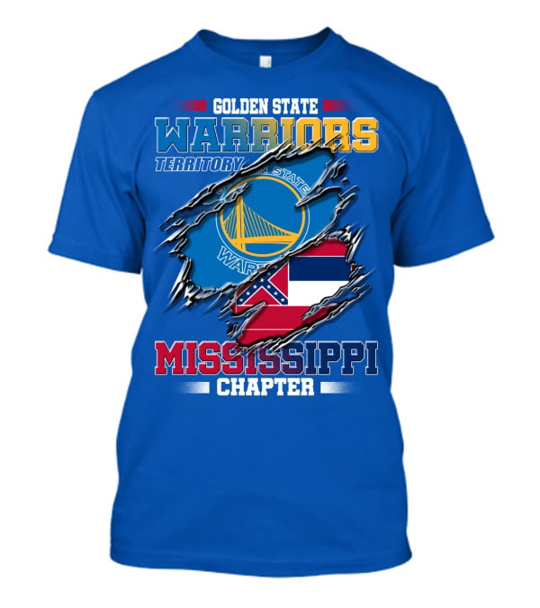 Golden State Warriors Territory Mississippi Chapter T-Shirt