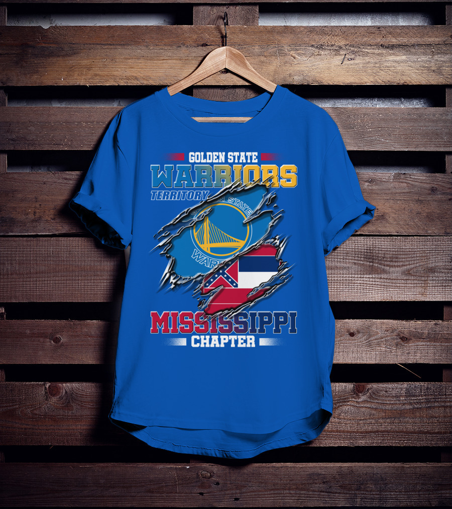 Golden State Warriors Territory Mississippi Chapter T-Shirt
