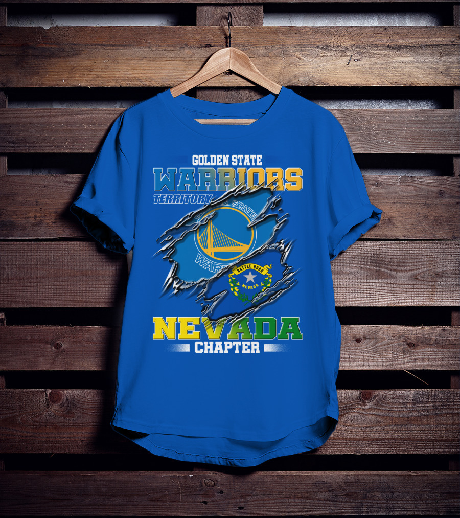 Golden State Warriors Territory Nevada Chapter Battle Born T-Shirt