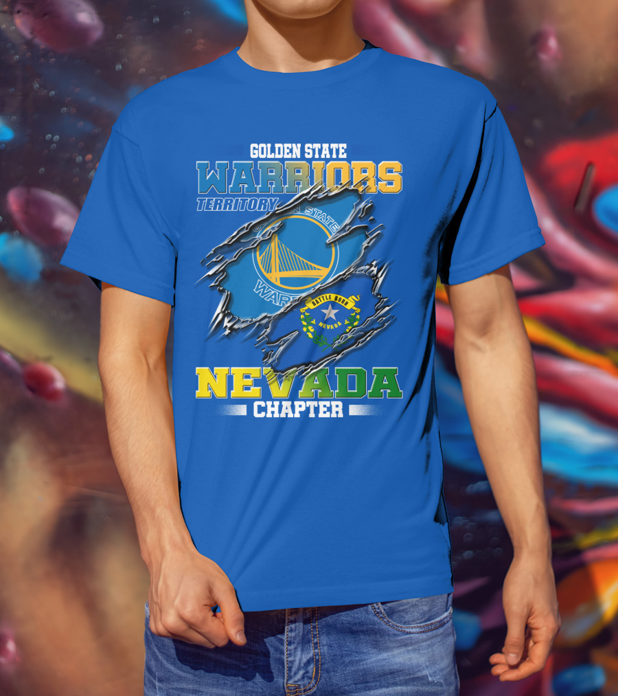 Golden State Warriors Territory Nevada Chapter Battle Born T-Shirt