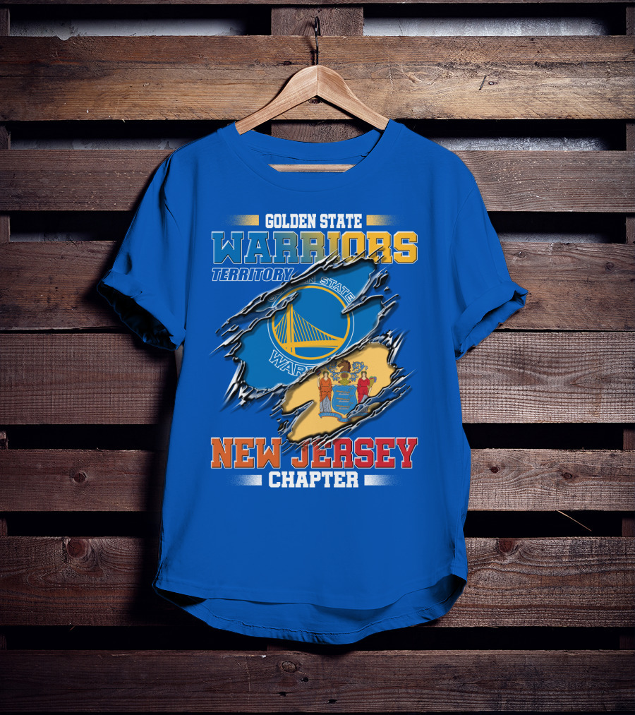 Golden State Warriors Territory New Jersey Chapter T-Shirt